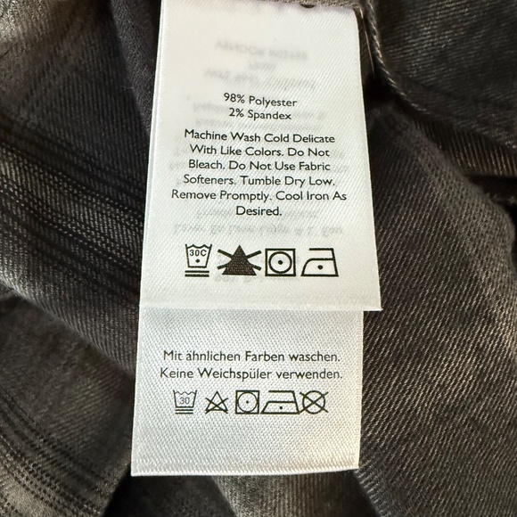 Eddie Bauer Women's Plaid Flannel Shirt - Size Large - Picture 7 of 7